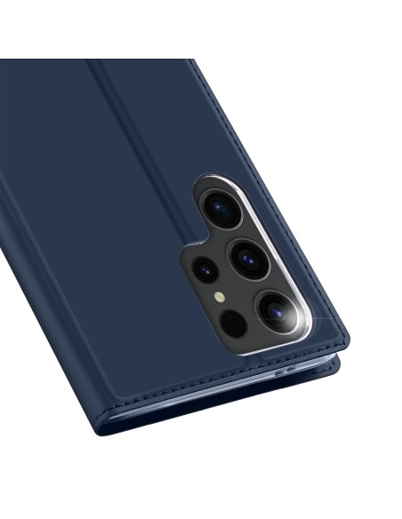 Etui Dux Ducis Skin Pro do Samsung S24 Ultra z klapką - niebieskie Etui Dux Ducis Skin Pro do Samsung S24 Ultra z klapką - niebieskie