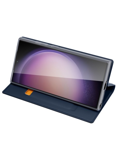 Etui Dux Ducis Skin Pro do Samsung S24 Ultra z klapką - niebieskie Etui Dux Ducis Skin Pro do Samsung S24 Ultra z klapką - niebieskie