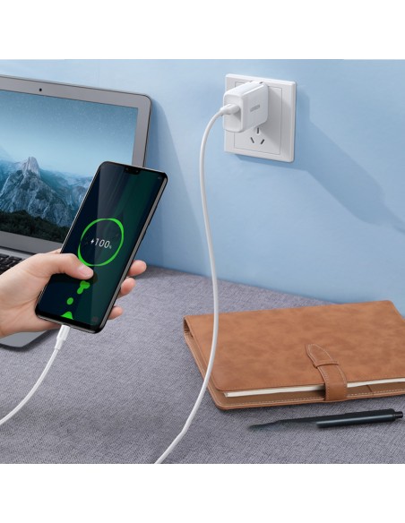 Kabel USB - micro USB Ugreen US289 1 m - biały Kabel USB - micro USB Ugreen US289 1 m - biały