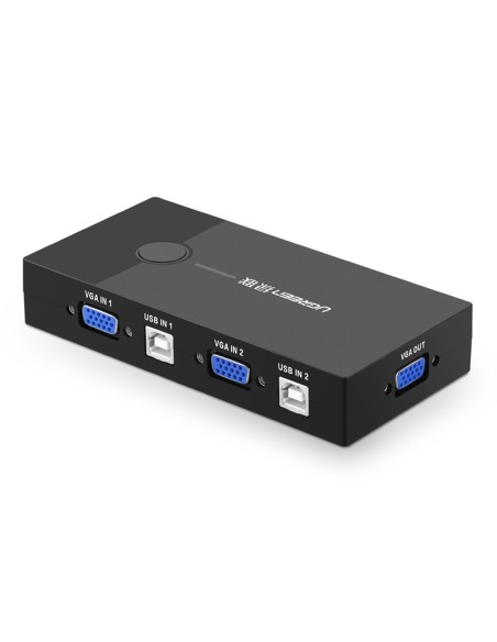 Przełącznik KVM Ugreen 30357 - czarny Przełącznik KVM Ugreen 30357 - czarny