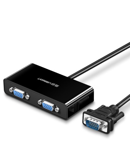 Rozdzielacz VGA Ugreen 40254 1x2 - czarny