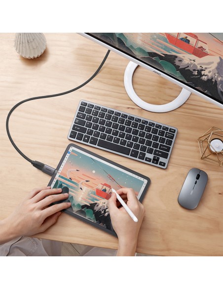 Adapter USB-C HDMI Ugreen US320 - szary Adapter USB-C HDMI Ugreen US320 - szary