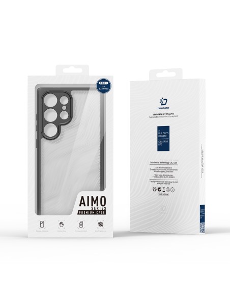 Etui Dux Ducis Aimo do Samsung S24 Ultra - czarne Etui Dux Ducis Aimo do Samsung S24 Ultra - czarne
