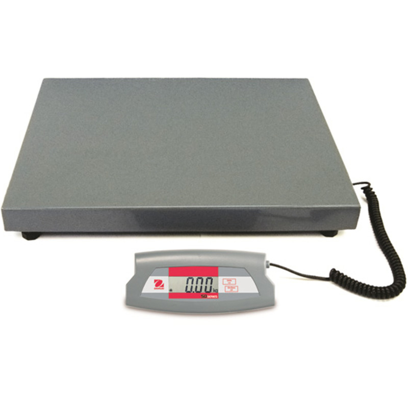Pašto platforminės svarstyklės siuntoms SD75L LCD 75Kg / 50g - OHAUS SD75L Pašto platforminės svarstyklės siuntoms SD75L LCD 75Kg / 50g - OHAUS SD75L