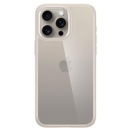 Etui Spigen Ultra Hybrid na iPhone 15 Pro - tytan naturalny