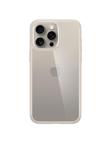 Etui Spigen Ultra Hybrid na iPhone 15 Pro - tytan naturalny Etui Spigen Ultra Hybrid na iPhone 15 Pro - tytan naturalny