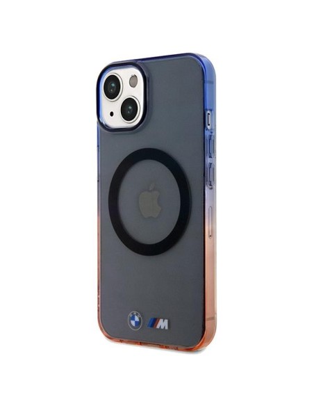 Etui BMW Gradient Bumper MagSafe na iPhone 15 / 14 / 13 - szare Etui BMW Gradient Bumper MagSafe na iPhone 15 / 14 / 13 - szare