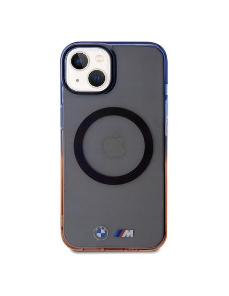 Etui BMW Gradient Bumper MagSafe na iPhone 15 / 14 / 13 - szare Etui BMW Gradient Bumper MagSafe na iPhone 15 / 14 / 13 - szare
