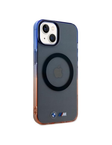 Etui BMW Gradient Bumper MagSafe na iPhone 15 / 14 / 13 - szare Etui BMW Gradient Bumper MagSafe na iPhone 15 / 14 / 13 - szare