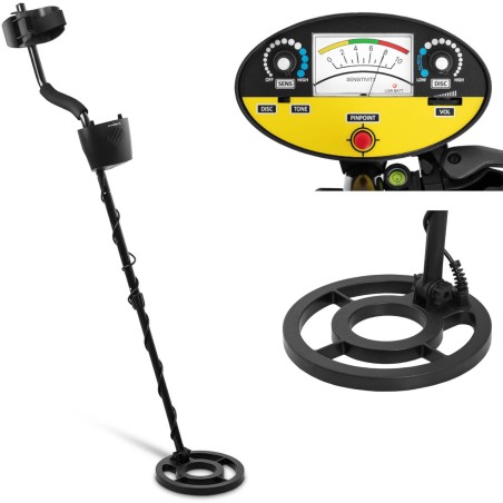 Vandeniui atsparus metalo detektorius su PINPOINT funkcija 150 cm Vandeniui atsparus metalo detektorius su PINPOINT funkcija 150 cm