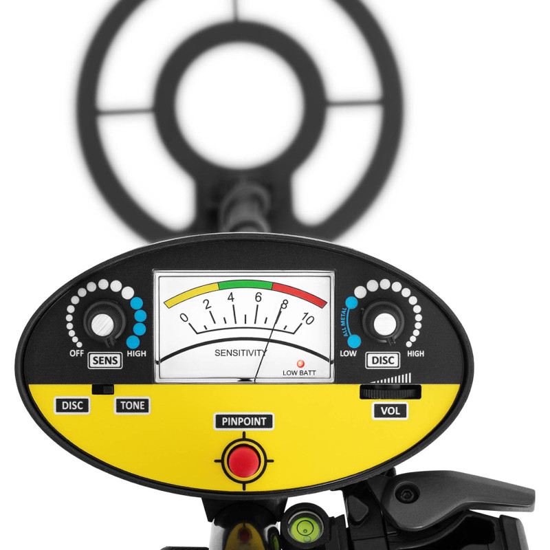 Vandeniui atsparus metalo detektorius su PINPOINT funkcija 150 cm