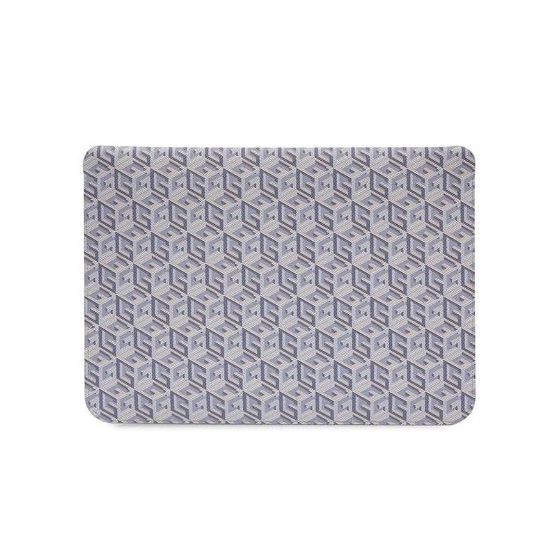 Etui Guess GCube Stripes na laptopa 14'' - niebieskie