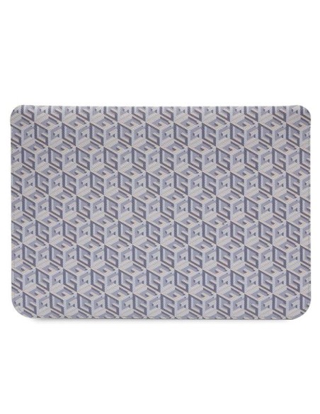Etui Guess GCube Stripes na laptopa 14'' - niebieskie