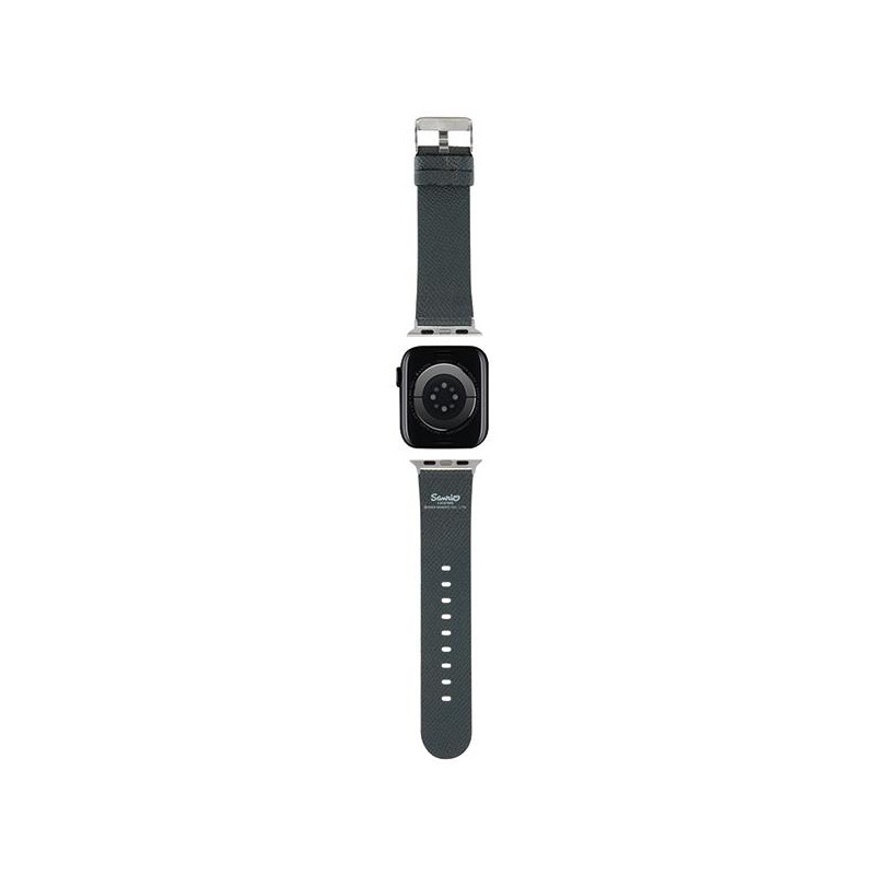Pasek Hello Kitty Kitty Head na Apple Watch 38/ 40/ 41mm - czarny