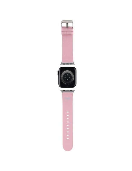 Pasek Hello Kitty Kitty Head na Apple Watch 38/ 40/ 41mm - różowy Pasek Hello Kitty Kitty Head na Apple Watch 38/ 40/ 41mm - różowy