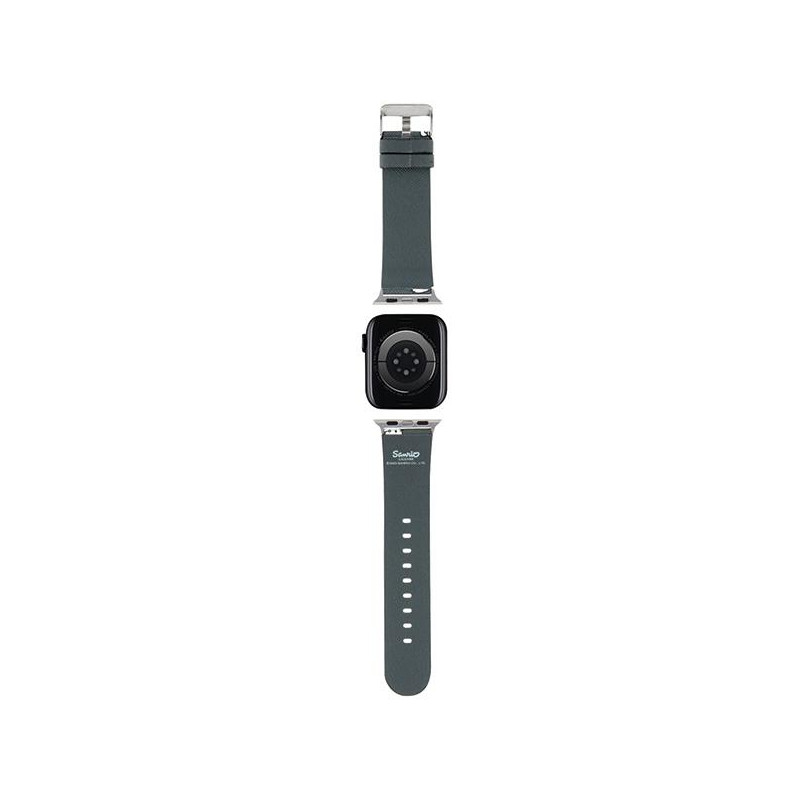 Pasek Hello Kitty Heads & Bows Pattern na Apple Watch 38/ 40/ 41mm - czarny