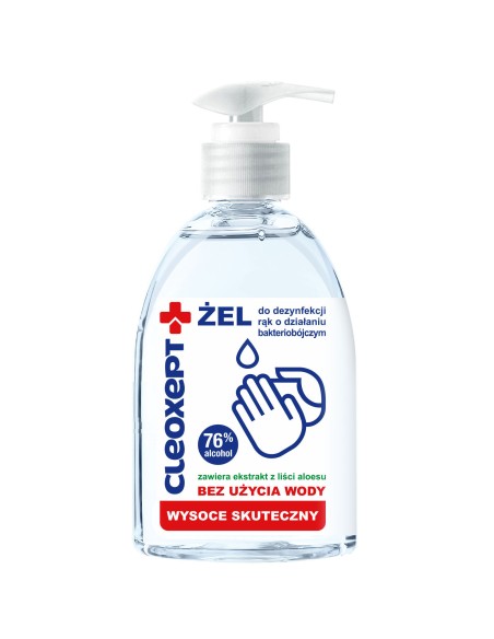 CLEOXEPT antibakterinis rankų dezinfekcinis gelis - 500ml