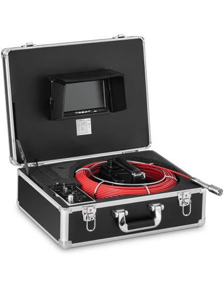 Endoskopinė tikrinimo kamera LCD TFT 7'' sk. vamzdžiai 40-80 mm, ilgis 40 m Endoskopinė tikrinimo kamera LCD TFT 7'' sk. vamzdžiai 40-80 mm, ilgis 40 m