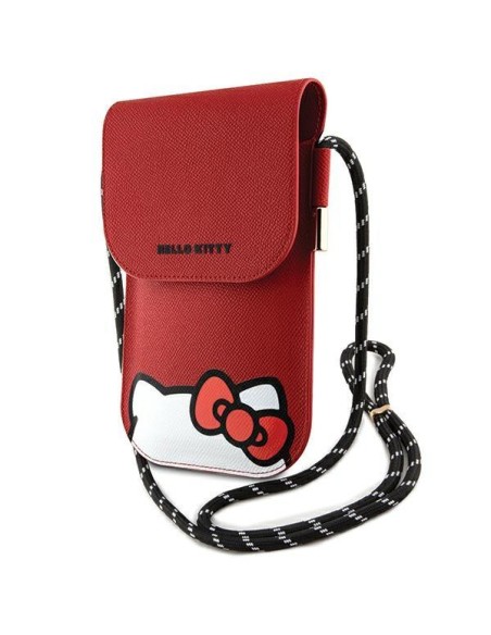 Torebka Hello Kitty Leather Hiding Kitty Cord - czerwona Torebka Hello Kitty Leather Hiding Kitty Cord - czerwona