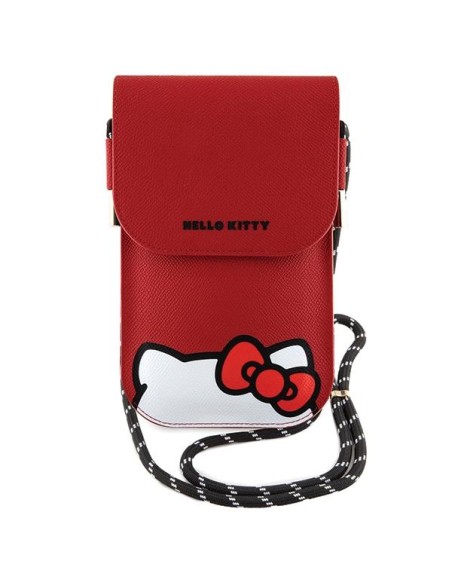 Torebka Hello Kitty Leather Hiding Kitty Cord - czerwona Torebka Hello Kitty Leather Hiding Kitty Cord - czerwona