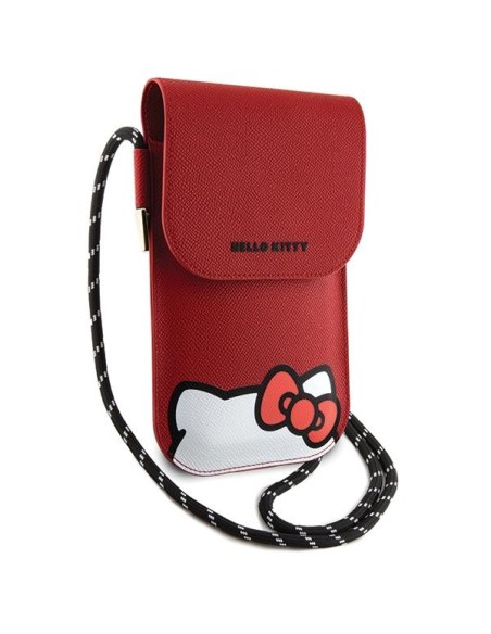 Torebka Hello Kitty Leather Hiding Kitty Cord - czerwona Torebka Hello Kitty Leather Hiding Kitty Cord - czerwona