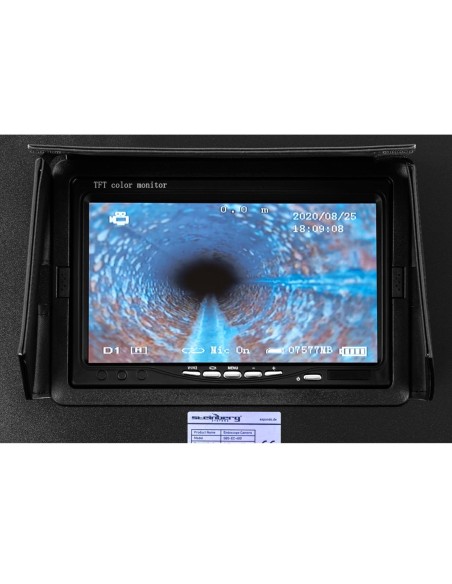 Endoskopinė tikrinimo kamera LCD TFT 7'' sk. vamzdžiai 40-80 mm, ilgis 40 m Endoskopinė tikrinimo kamera LCD TFT 7'' sk. vamzdžiai 40-80 mm, ilgis 40 m