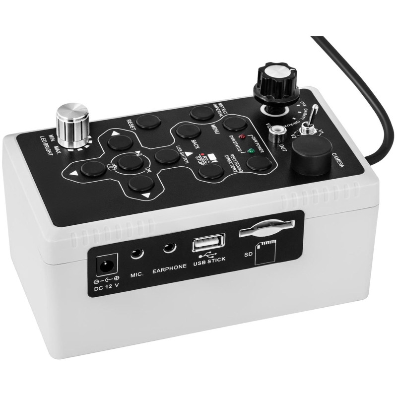 Endoskopinė tikrinimo kamera LCD TFT 7'' sk. vamzdžiai 40-80 mm, ilgis 40 m