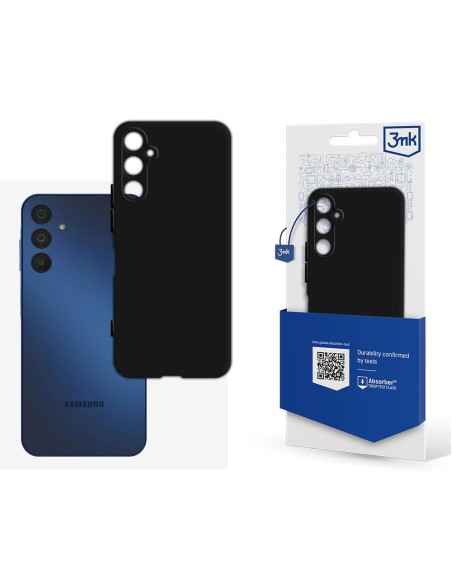 Etui 3mk Matt Case na Samsung Galaxy A15 5G - czarne Etui 3mk Matt Case na Samsung Galaxy A15 5G - czarne