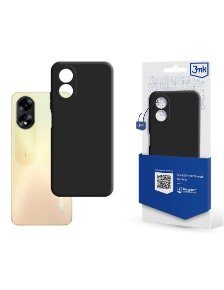 Etui 3mk Matt Case na Oppo A38 - czarne Etui 3mk Matt Case na Oppo A38 - czarne