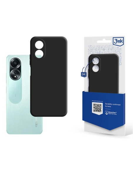 Etui 3mk Matt Case na Oppo A58 4G - czarne Etui 3mk Matt Case na Oppo A58 4G - czarne