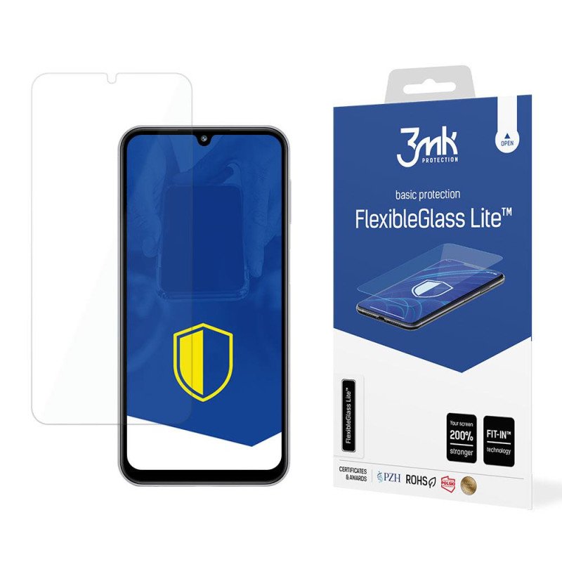 Szkło hybrydowe 3mk FlexibleGlass Lite™ na Samsung Galaxy M34 5G Szkło hybrydowe 3mk FlexibleGlass Lite™ na Samsung Galaxy M34 5G