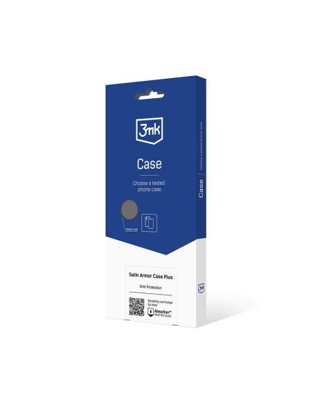 Etui 3mk Satin Armor Case+ na Samsung Galaxy A25 5G - przezroczyste Etui 3mk Satin Armor Case+ na Samsung Galaxy A25 5G - przezroczyste