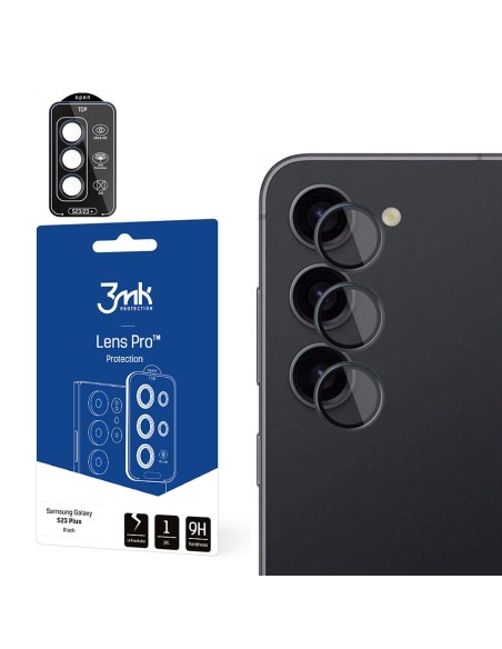 Osłona aparatu 3mk Lens Protection Pro na Samsung Galaxy S24+ - czarna Osłona aparatu 3mk Lens Protection Pro na Samsung Galaxy S24+ - czarna