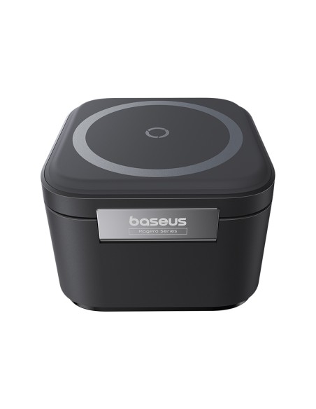 Ładowarka bezprzewodowa 2w1 Baseus BS-W531 MagSafe / Qi USB-C 20W - czarna