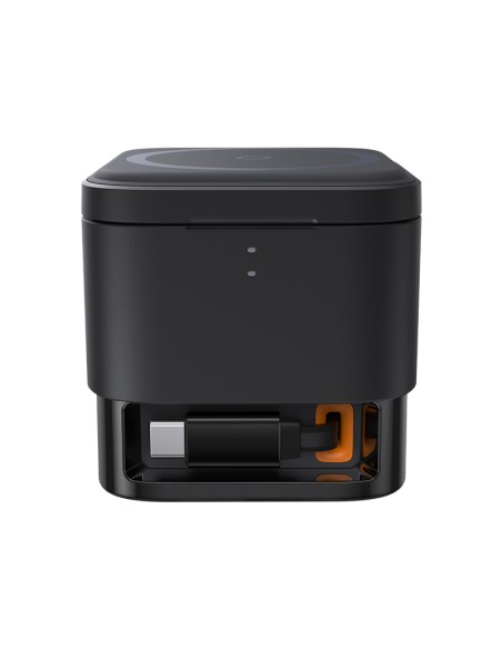 Ładowarka bezprzewodowa 2w1 Baseus BS-W531 MagSafe / Qi USB-C 20W - czarna