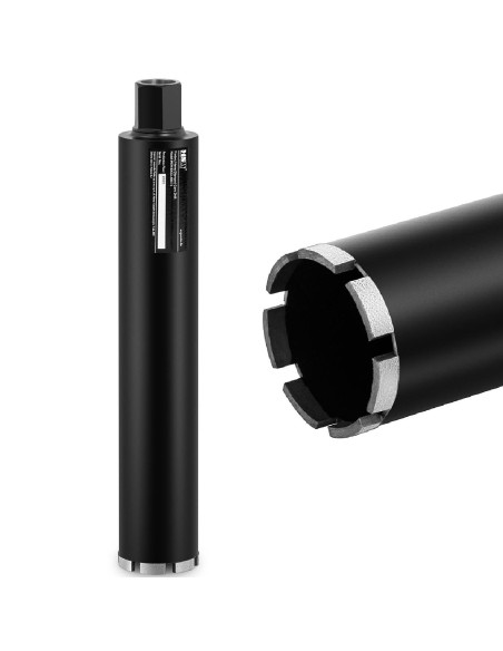 Deimantinis gręžtuvas akmens betonui G1 ilgis 400 mm sk. 76 mm