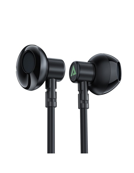 Słuchawki bezprzewodowe Acefast N1 douszne + kabel USB-A USB-C - czarne Słuchawki bezprzewodowe Acefast N1 douszne + kabel USB-A USB-C - czarne