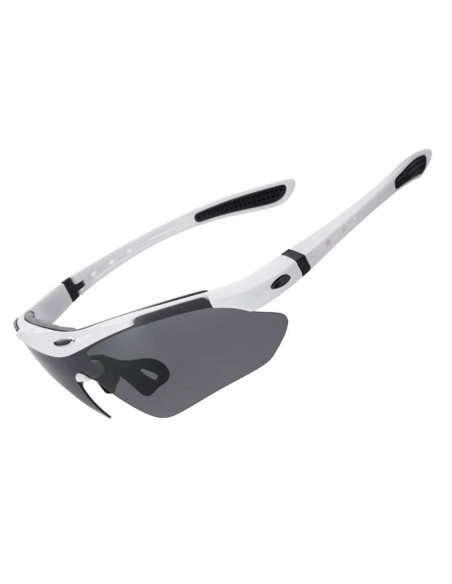 Okulary rowerowe Rockbros 10142 fotochromowe UV400 - białe Okulary rowerowe Rockbros 10142 fotochromowe UV400 - białe