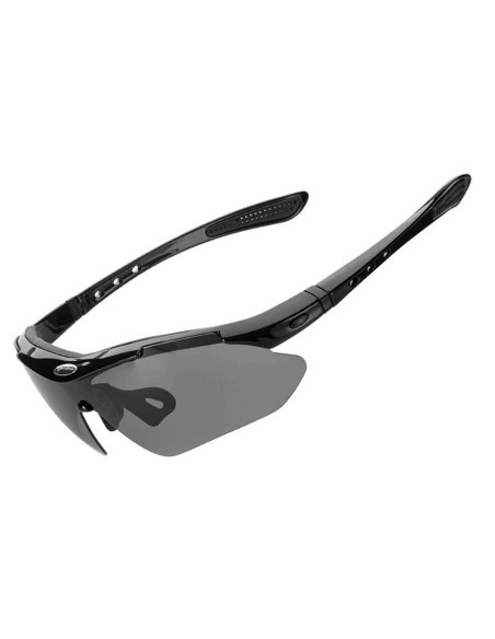 Okulary rowerowe Rockbros 10143 fotochromowe UV400 - czarne Okulary rowerowe Rockbros 10143 fotochromowe UV400 - czarne