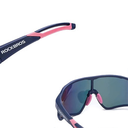 Okulary rowerowe Rockbros 10134PL polaryzujące - niebieskie