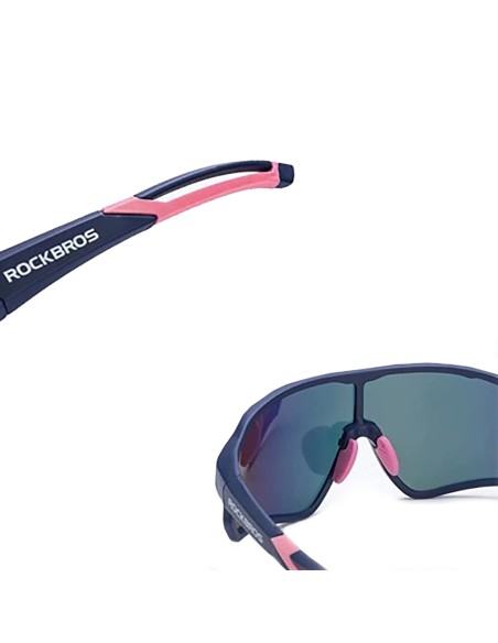 Okulary rowerowe Rockbros 10134PL polaryzujące - niebieskie Okulary rowerowe Rockbros 10134PL polaryzujące - niebieskie
