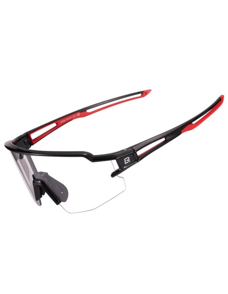 Okulary rowerowe Rockbros 10173 fotochromowe UV400 - czarno-czerwone Okulary rowerowe Rockbros 10173 fotochromowe UV400 - czarno-czerwone