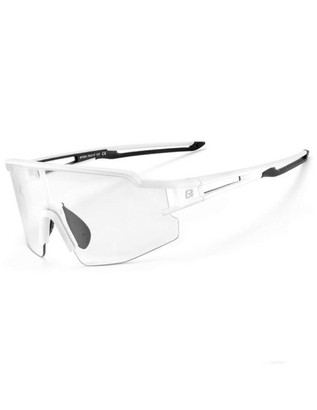 Okulary rowerowe Rockbros 10172 fotochromowe UV400 - białe Okulary rowerowe Rockbros 10172 fotochromowe UV400 - białe