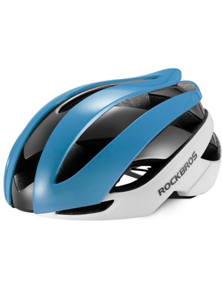 Kask rowerowy Rockbros 10110004004 rozmiar M - niebiesko-biały Kask rowerowy Rockbros 10110004004 rozmiar M - niebiesko-biały