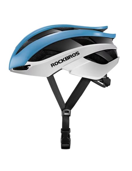 Kask rowerowy Rockbros 10110004004 rozmiar M - niebiesko-biały Kask rowerowy Rockbros 10110004004 rozmiar M - niebiesko-biały