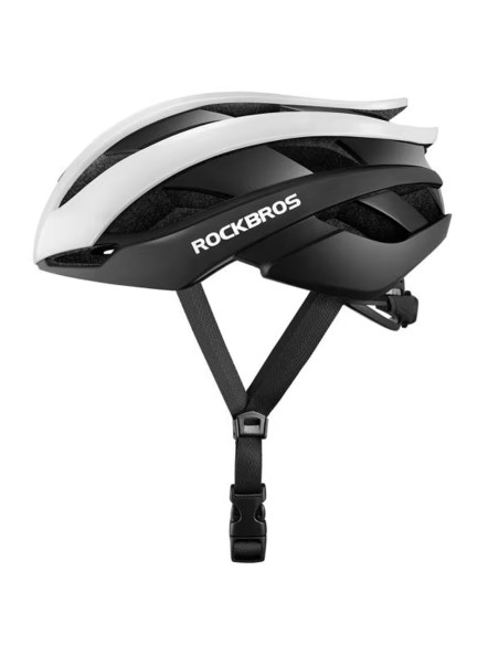 Kask rowerowy Rockbros 10110004001 rozmiar L - biało-czarny Kask rowerowy Rockbros 10110004001 rozmiar L - biało-czarny