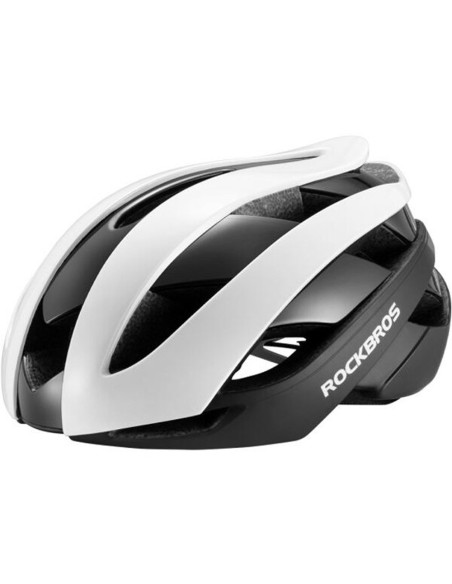 Kask rowerowy Rockbros 10110004002 rozmiar M - biało-czarny Kask rowerowy Rockbros 10110004002 rozmiar M - biało-czarny
