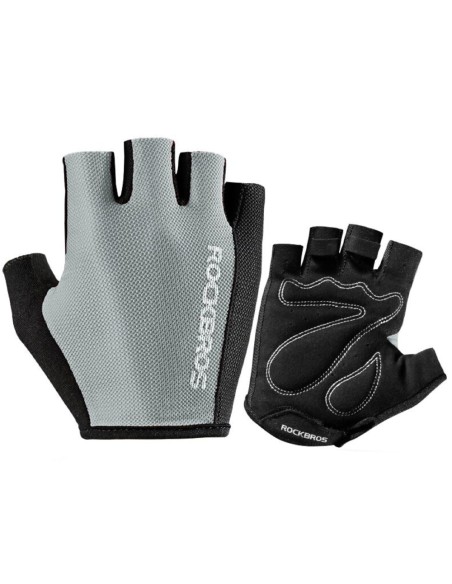 Rękawiczki rowerowe Rockbros S099GR rozmiar XXL - szare