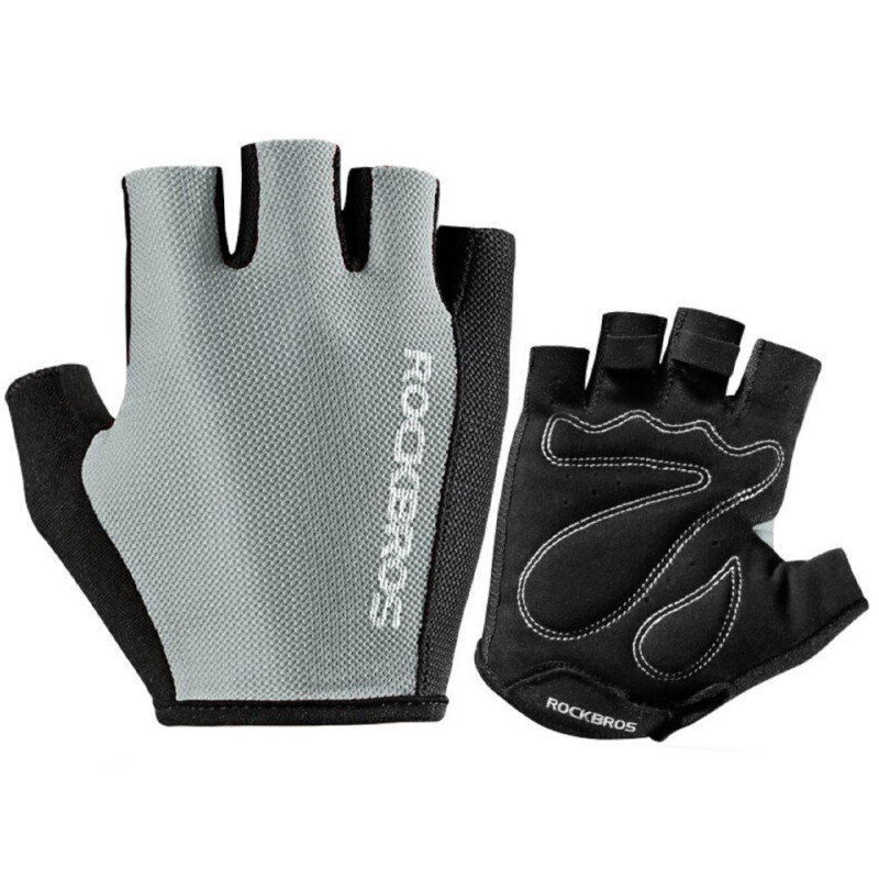 Rękawiczki rowerowe Rockbros S099GR rozmiar XL - szare Rękawiczki rowerowe Rockbros S099GR rozmiar XL - szare