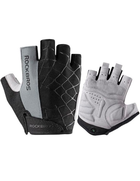 Rękawiczki rowerowe Rockbros S109GR rozmiar M - szare Rękawiczki rowerowe Rockbros S109GR rozmiar M - szare